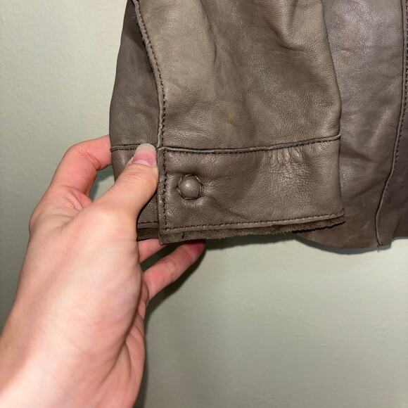 Vintage Stills 100% Lamb Leather Jacket w/ Suede Trim – Size US 8 / EU 40 Medium - Picture 11 of 14